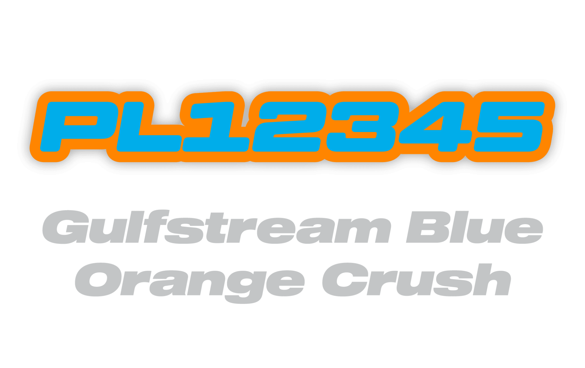 Naklejka numer rejestracyjny - #4382216