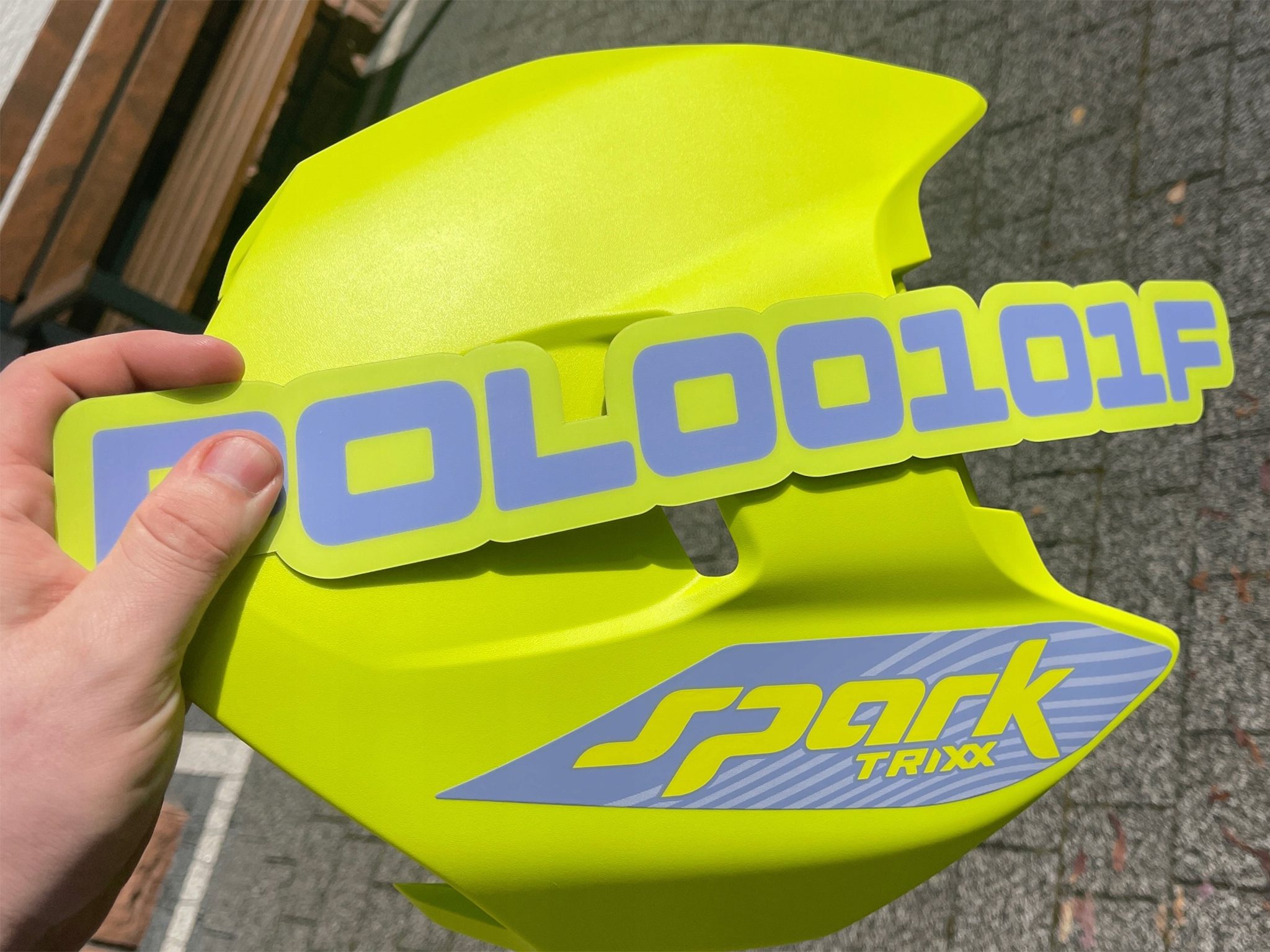 Naklejka numer rejestracyjny - #2562885 - obrazek 5