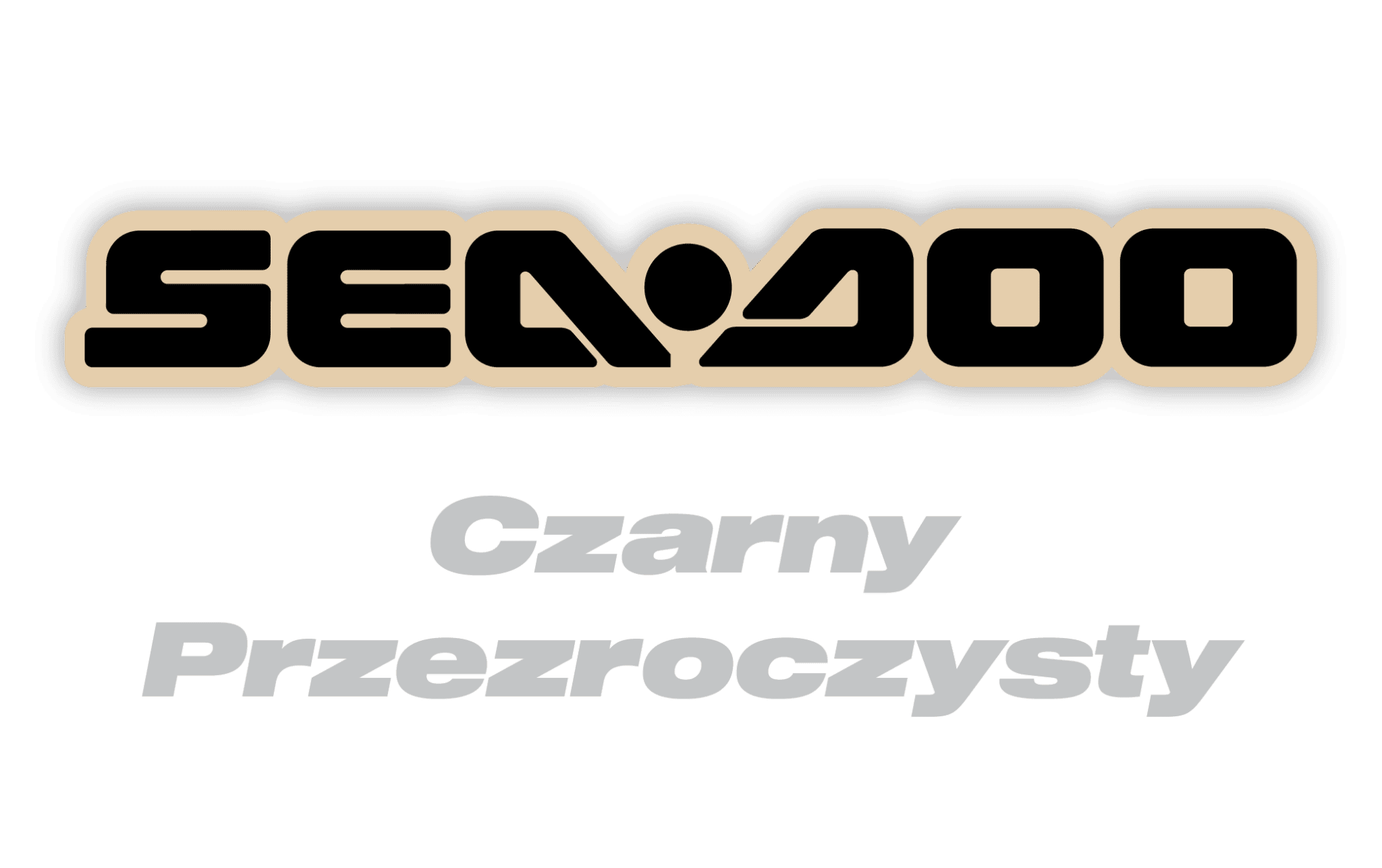 Naklejka Sea-Doo - Przezroczysta #3106316